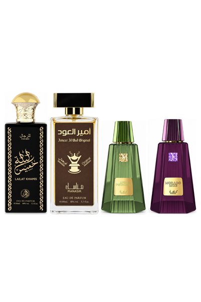 MANASIK Set 4 Manasik, Lailat Khamis + Ameer al Oud Original + Lush Pistachio...