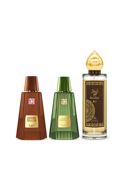 MANASIK Set 3 parfumuri Manasik, Liquid Blaze + Lush Pistachio + Oriental Oud...