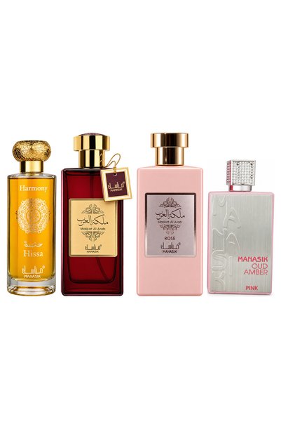 MANASIK Set 4 Manasik, Hissa Harmony + Malikat al Arab + Malikat al Arab Rose...
