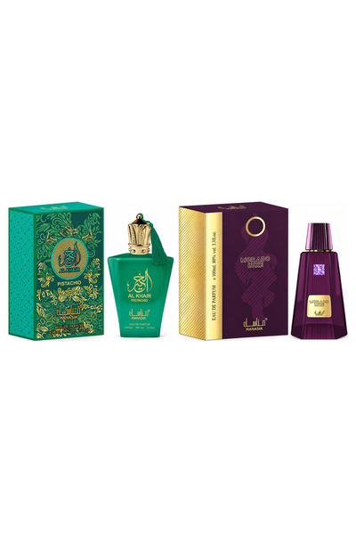 MANASIK Set 2 parfumuri Manasik, Al Baraka Pistachio + Morado Luxe, EDP, 2 x ...