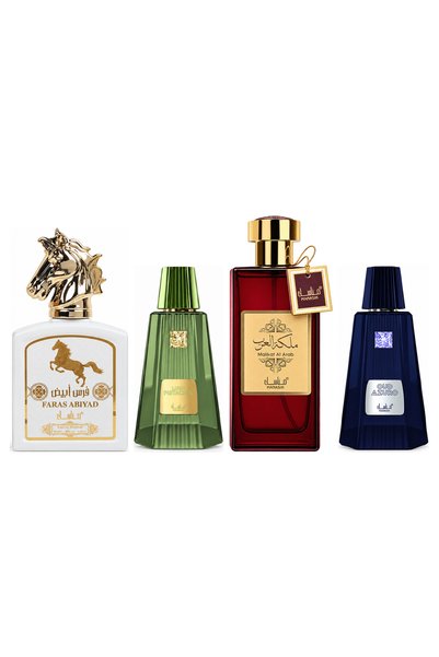MANASIK Set 4 parfumuri Manasik, Faras Abiyad + Lush Pistachio + Malikat al A...