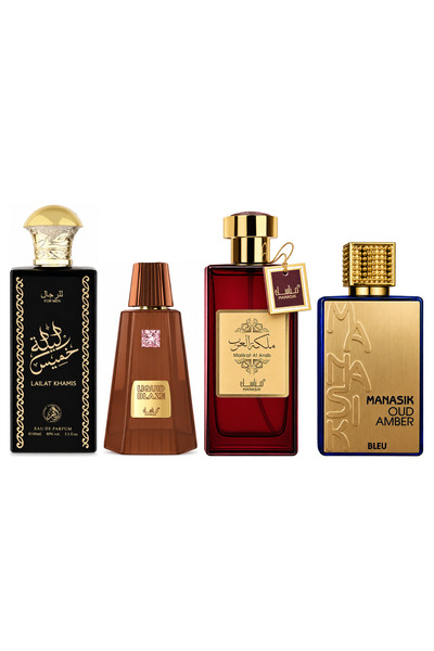 MANASIK Set 4 parfumuri Manasik, Lailat Khamis + Liquid Blaze + Malikat al Ar...