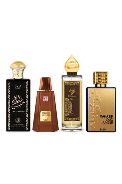 MANASIK Set 4 parfumuri Manasik, Lailat Khamis + Liquid Blaze + Oriental Oud ...