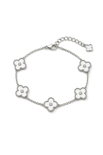 Handmade Bratara Trifoi cu elemente tip Sidef