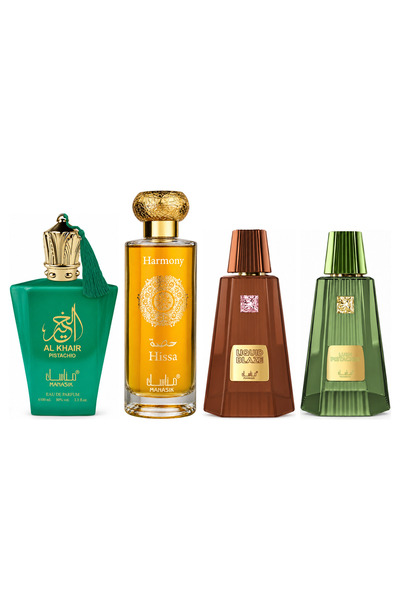 MANASIK Set 4 Manasik, Al Baraka Pistachio + Hissa Harmony + Liquid Blaze + L...
