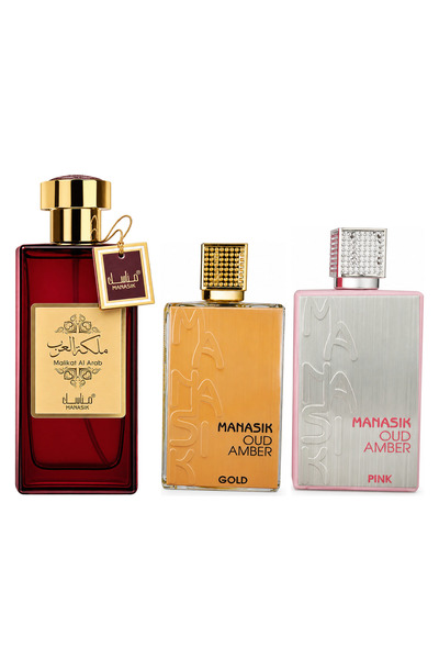 MANASIK Set 3 parfumuri Manasik, Malikat al Arab + Oud Amber Gold + Oud Amber...