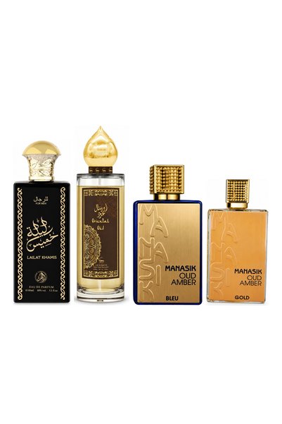 MANASIK Set 4 parfumuri Manasik, Lailat Khamis + Oriental Oud + Oud Amber Ble...