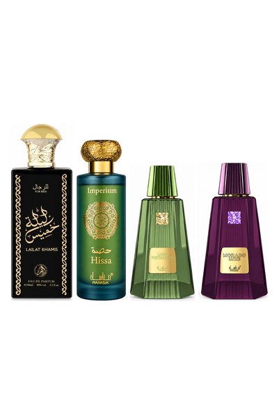 MANASIK Set 4 parfumuri Manasik, Lailat Khamis + Hissa Imperium + Lush Pistac...