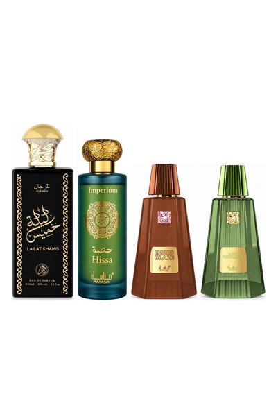 MANASIK Set 4 parfumuri Manasik, Lailat Khamis + Hissa Imperium + Liquid Blaz...