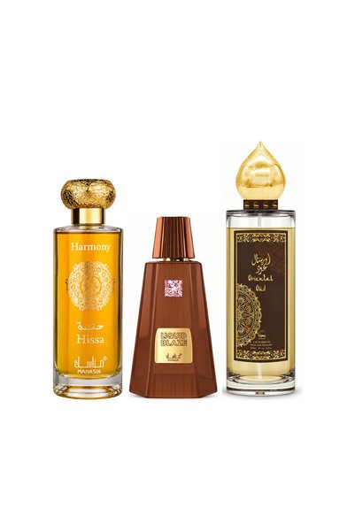 MANASIK Set 3 parfumuri Manasik, Hissa Harmony + Liquid Blaze + Oriental Oud,...