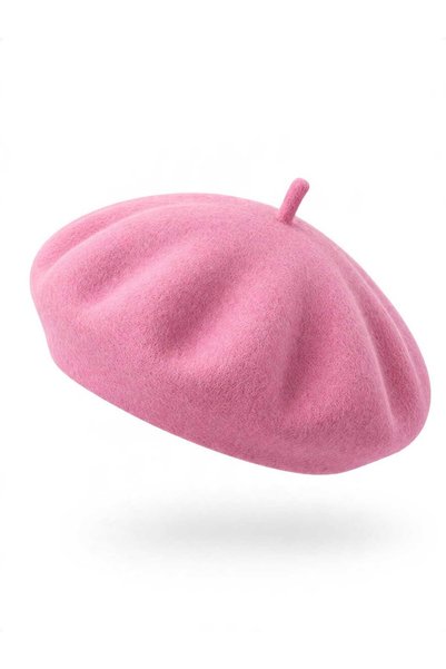 GİYU SHOP Căciulă de iarnă pentru femei, din pâslă franceză, cu motiv de pictor