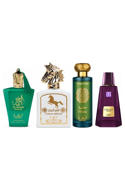 MANASIK Set 4 Manasik, Al Baraka Pistachio + Faras Abiyad + Hissa Imperium + ...