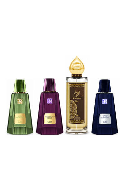 MANASIK Set 4 parfumuri Manasik, Lush Pistachio + Morado Luxe + Oriental Oud ...