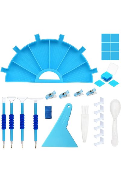 GENERAL OneNine 5D Diamond Painting Tools Kit, Cross Stitch Kits with Diamond...
