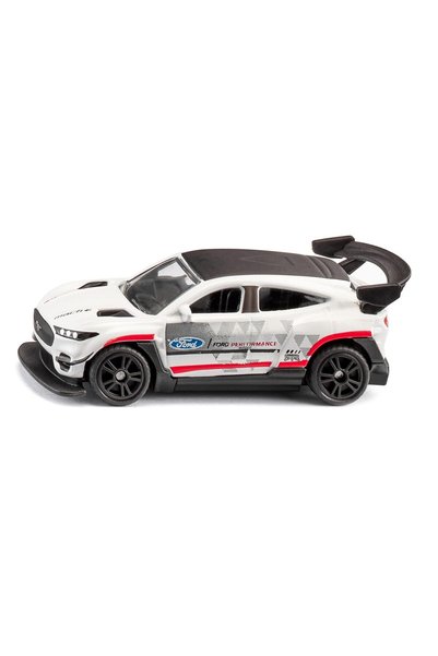 Siku 1566 Ford Mach-E 1400 toy car, metal/plastic, white, with rubber tires a...