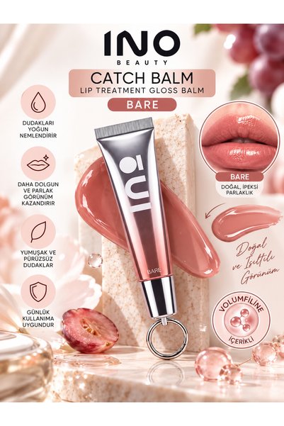 inobeauty BARE Lip Treatment Gloss Balm 15 ml - Lip Care That Moisturizes Lip...