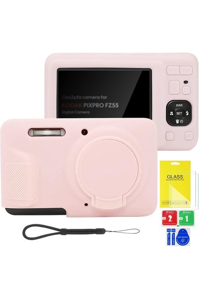 SYOSI Protective Silicone Camera Case, Slim Fit Shockproof Cover compatible w...