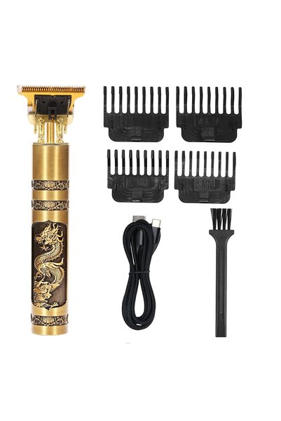 Amtok Aparat de ras electric profesional T9, Amtok, Oțel inoxidabil/Oțel carb...