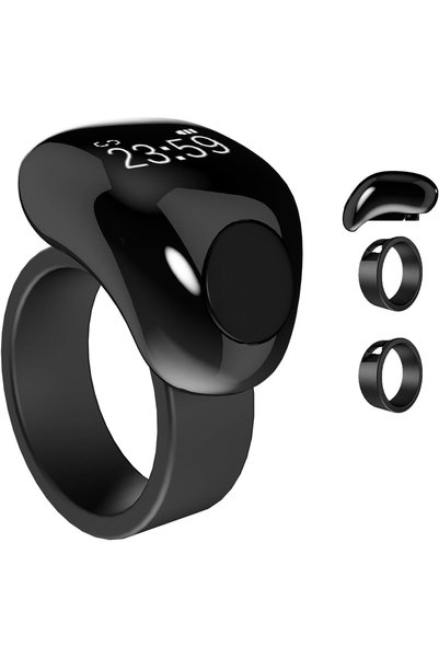GENERAL Smart Ring,Muslim Prayer Ring,Prayer Time Reminder,Smart Rosary Ring,...
