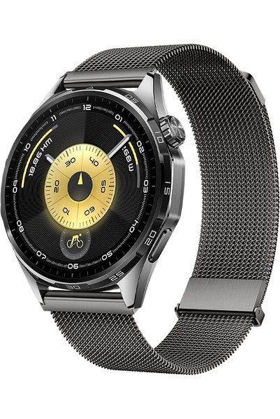 XMUXI 22mm Stainless Steel Mesh Band Compatible with Huawei Watch GT7 GT6 GT5...