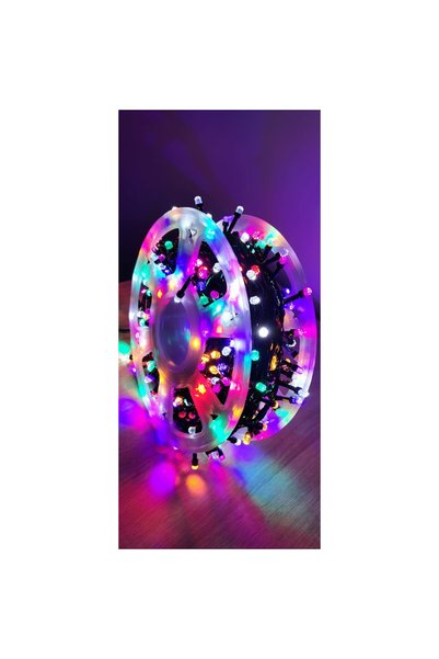 Gaia Instalație de Crăciun Noapte Magică, Liniară, 50 m, 500 LED-uri Multicol...