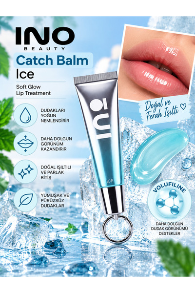 inobeauty ICE Lip Treatment Gloss Balm 15 ml - Lip Care That Moisturizes Lips...