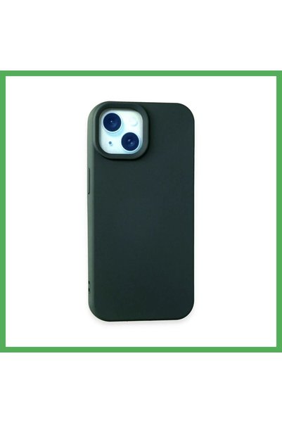 Nur store Çanta iPhone 15 Compatible Case with Velvet-Lined Nano Silicone - D...