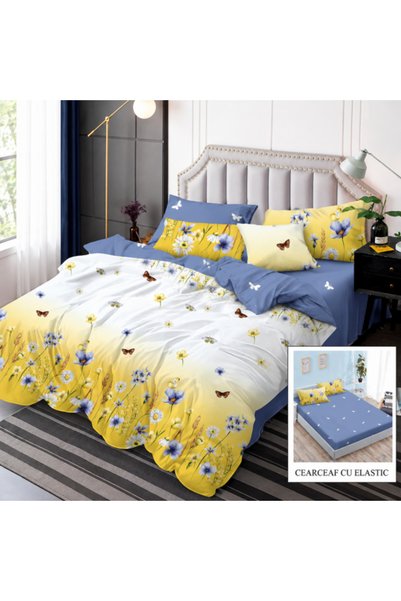 Casa Creative Elegance Finet Bedding Set, Fitted Sheet 180x200 W LFC11643