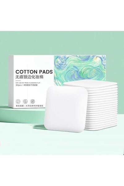 Yelajoy 180Pcs Square Cotton Pads, Premium Skin-Friendly Facial Pads, Texture...