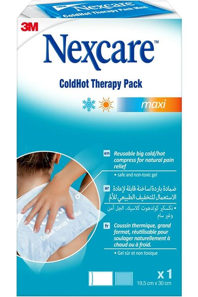 Nexcare عبوة العلاج بالبرودة والحرارة ماكسي، 1 وحدة/عبوة |   كمادة تبريد وتدف...