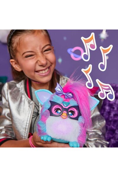 Furby Vibes Razz Mavi Sesli Peluş G2383