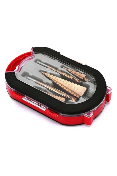 VU-TEK Set Burghie Piramidale din Metal pentru Gresie, Faianta si Sticla