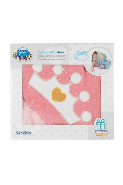 Canpol babies Prosop cu gluga 100% bumbac, 85 x 85 cm KING