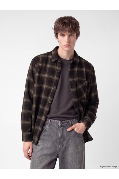 LC Waikiki Xsideregular fit men's lumberjack shirt