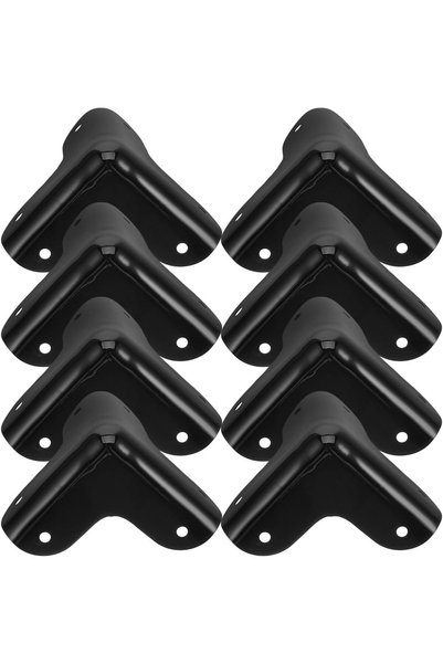 Generic 8pcs Metal Corner Protectors round Design for Boxes and Luggage Elega...