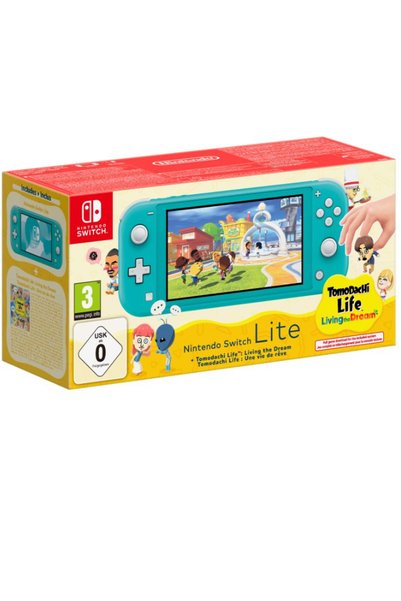 Nintendo Consolă Lite Turquoise Tomodachi Life G/R - Switch