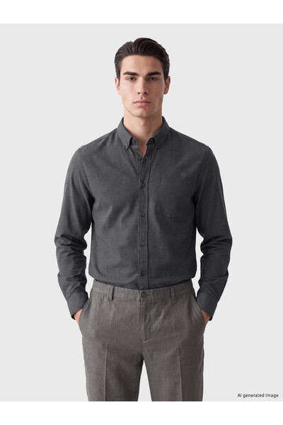 LC Waikiki Lcwaikiki Classicregular Fit Dobby Men's Shirt