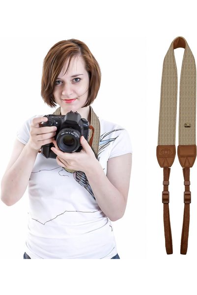 GENERAL OneNine Camera Shoulder Strap, Universal Vintage Camera Neck Belt Str...