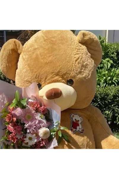 Generic Giant plush toy 1.60m🧸 😽Ideal for surprising the one you love most....