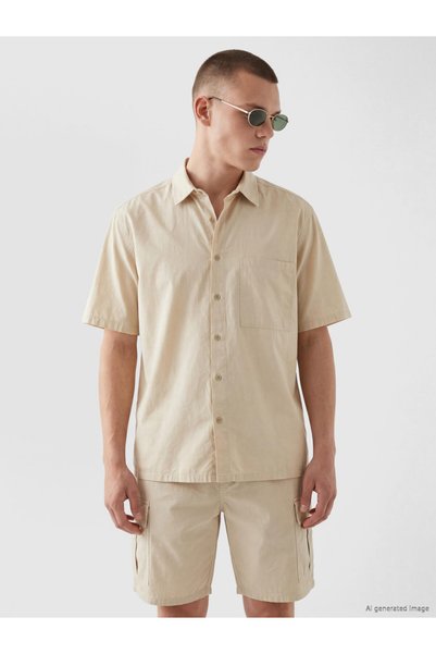 LC Waikiki Xsiderelax fit poplin men's shirt