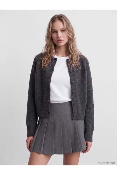LC Waikiki Cardigan Crew Neck pentru Femei