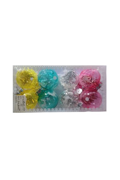 Tradesor Σετ Χριστουγεννιάτικες μπάλες - 6cm - 16pcs - 232105