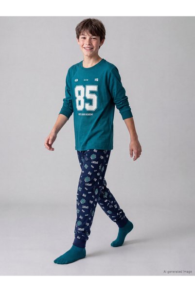 LC Waikiki Trendy Picks from Kübra Butik: Printed Boys' Pajama Set