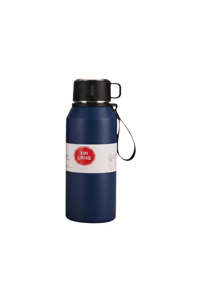 Tradesor Φορητό παγούρι-θερμός - 1000ml - 413265 - Blue