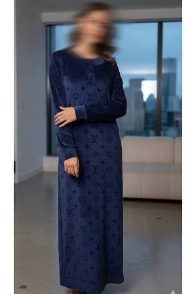 ISHRAQAT AL-AMAL winter velvet jalabiya