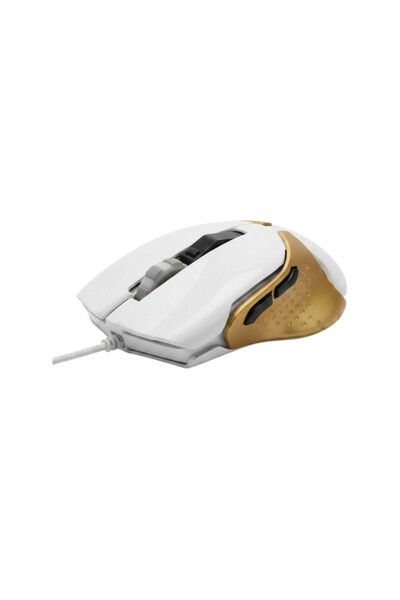 Tradesor Ενσύρματο ποντίκι Gaming - 703002 - White/Gold