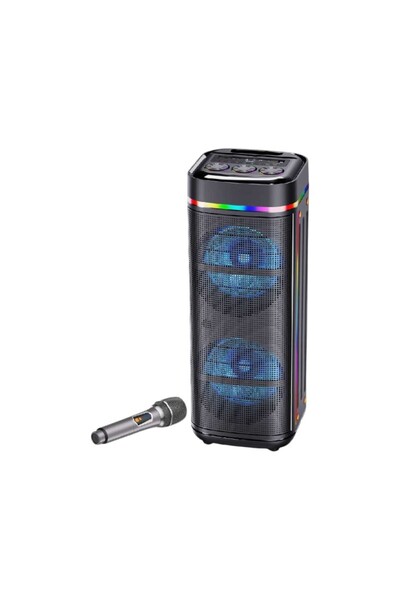 Tradesor Φορητό ηχείο subwoofer με μικρόφωνο Karaoke - 12" - BTS-2459 - 724590
