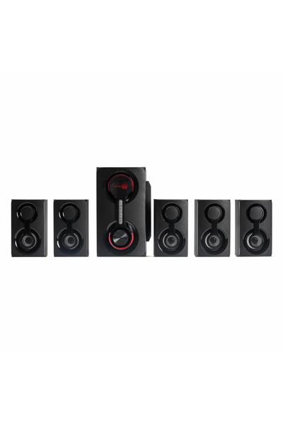 SERIOUX SoundRise SRXS-51105W 5.1 Speaker System, 105W RMS, Bluetooth, USB, F...