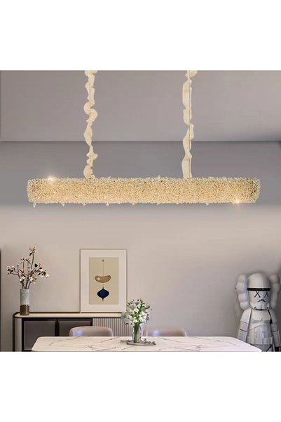 Flippy Crystal Chandelier with Remote Control, PRAGA Imperio, 35W, 96 cm, Coo...