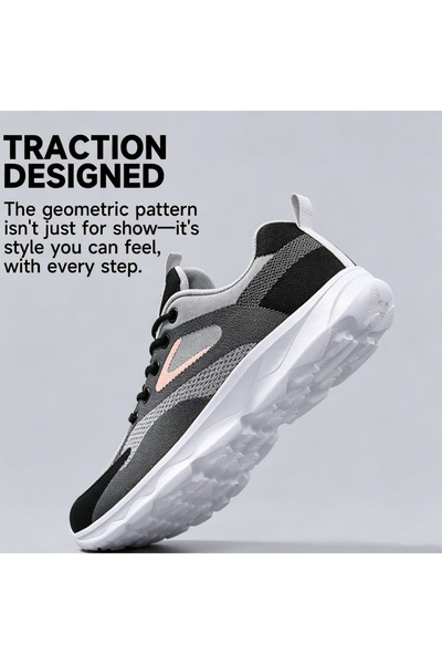 SOSENFER Ladies Comfortable Outdoor Sneakers